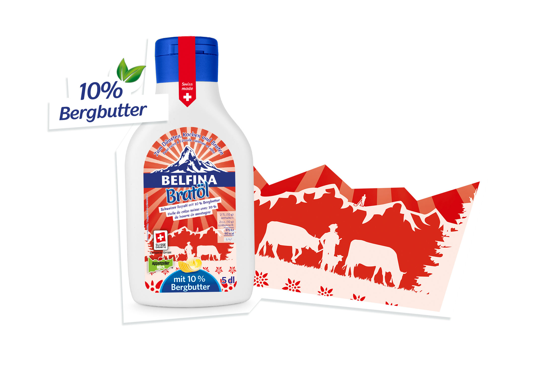 BELFINA Bratöl mit Appenzeller Bergbutter